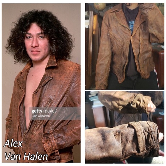 âSOLDâ Antique Biker Jacket 40s 50s Distressed - Picture 2 of 14